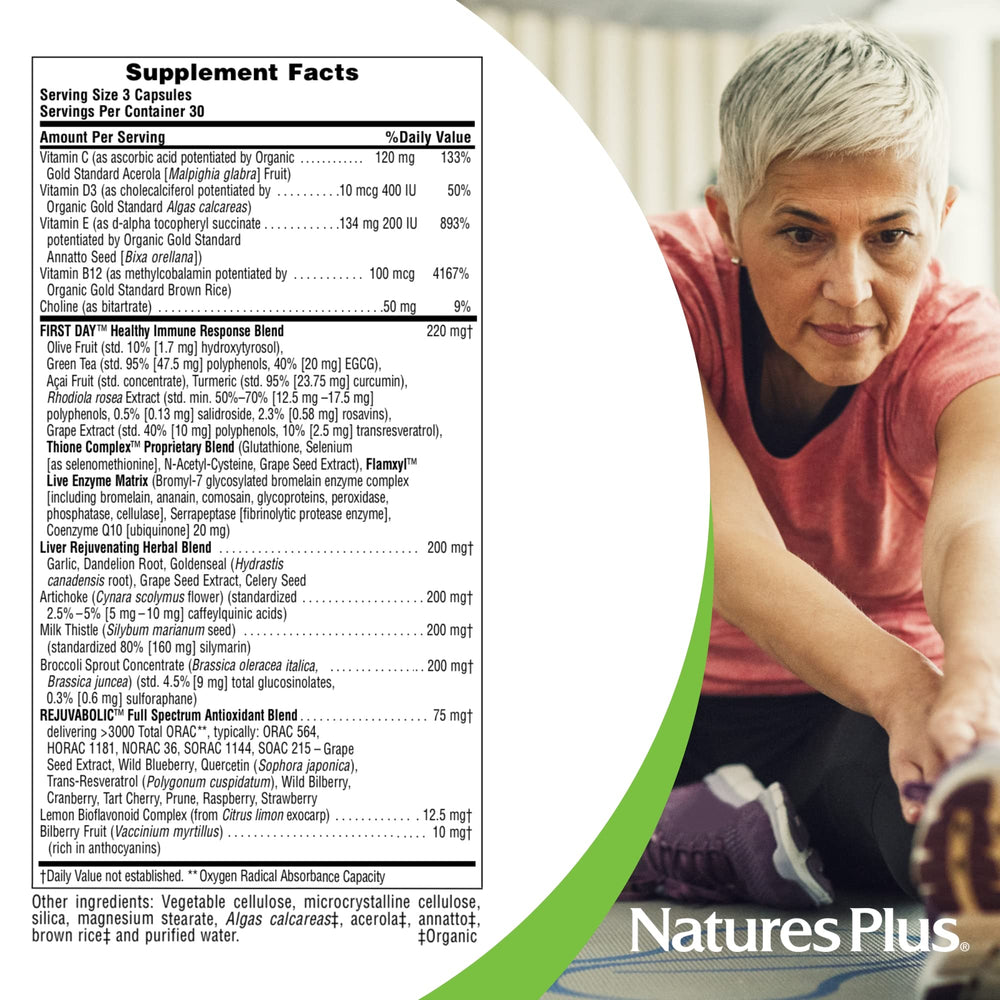 Vitamin icons for C, D3, E, and B12