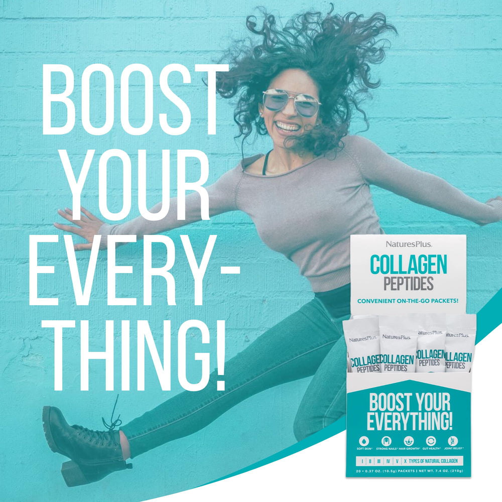 Natures Plus Collagen Peptides packaging