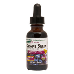 Natures Plus Herbal Actives Grape Seed 25 mg liquid suspension bottle