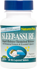 Natures Plus Rapid & Sustained Release Melatonin 3 mg bi-layered tablets bottle