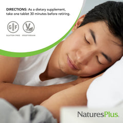 Lifestyle image showing suitable sleep support with melatonin