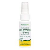 Natures Plus Melatonin Lipoceutical Spray bottle, 1.5 mg, peppermint flavor, 2 fl oz