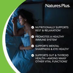 Gluten-free and vegetarian-friendly sleep spray label