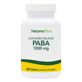 Natures Plus PABA 1000 mg Sustained Release bottle front view