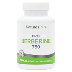 Hero image: Natures Plus PRO Berberine 750 mg bottle