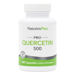 Bottle of Natures Plus PRO Quercetin 500 mg - 60 capsules