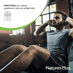 Packaging of Natures Plus PRO ThymoQuin Black Seed Oil 500 mg Softgels