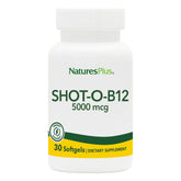 Natures Plus Shot-O-B12 bottle front view