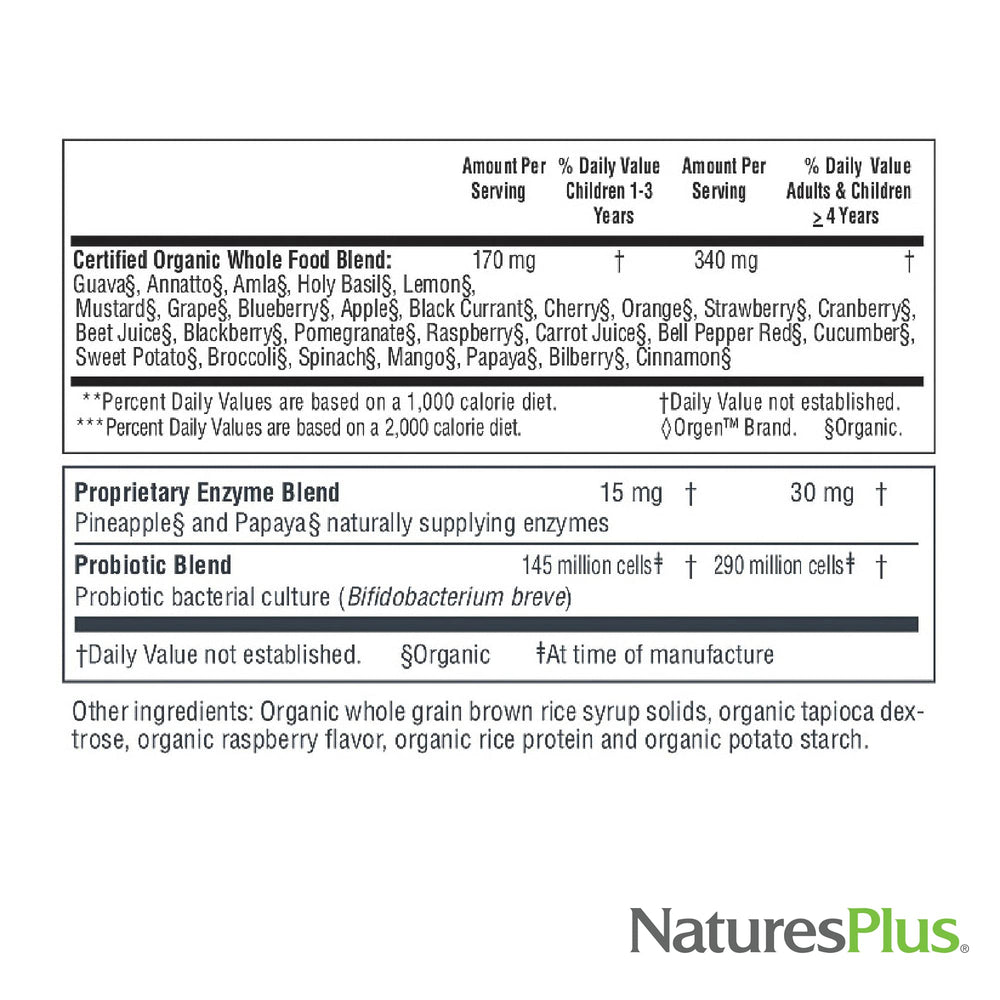 Gluten-free and vegetarian multivitamin suitable for all ages