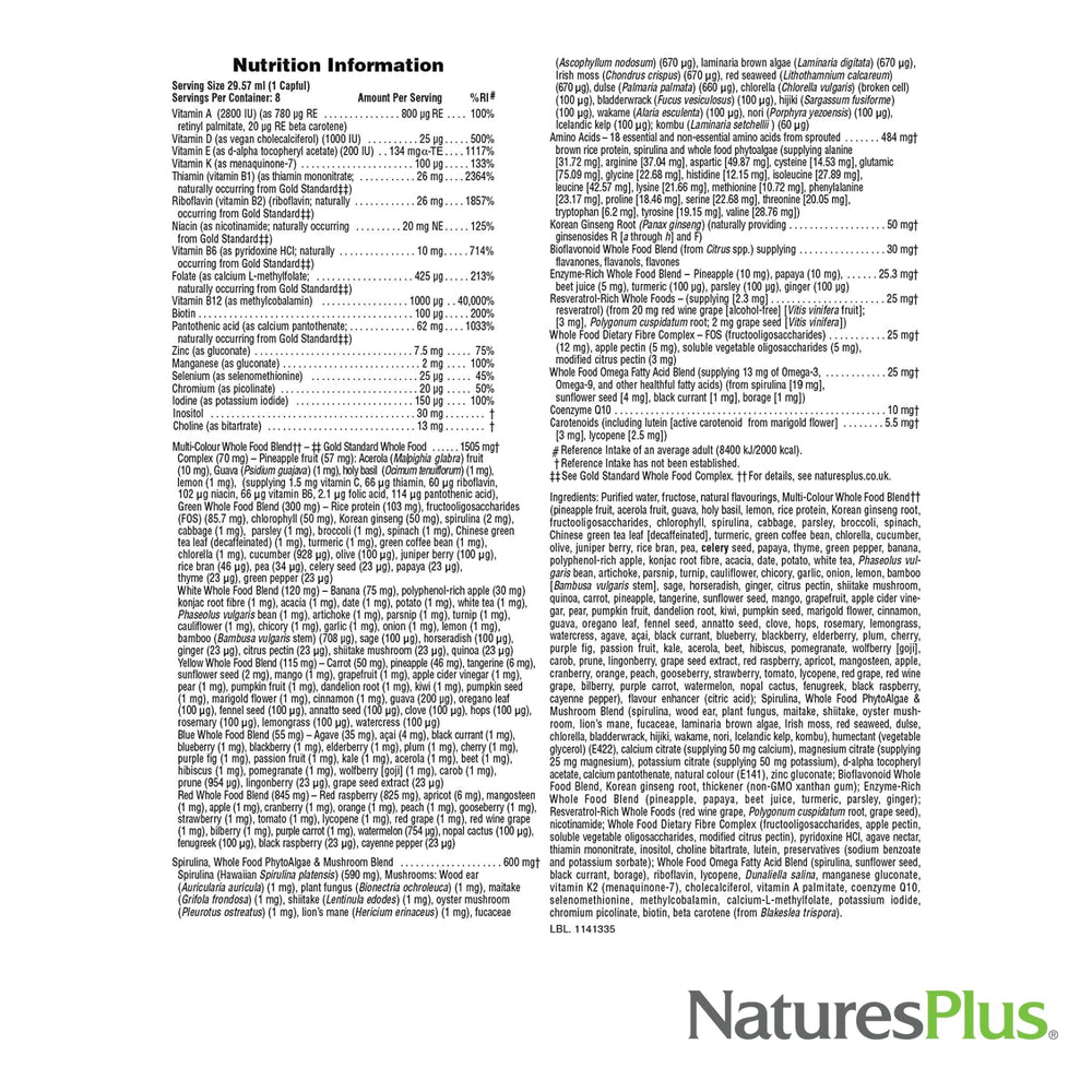 Highlight of vitamins D3, B12, and K2 in the liquid formula