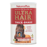 Front view of Natures Plus Ultra Hair Thick Shake 1 lb container