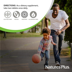 Serving suggestion with tablets ready to take