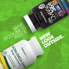 Close-up of bottle showing Borage Oil in Omega 3 6 9 softgels