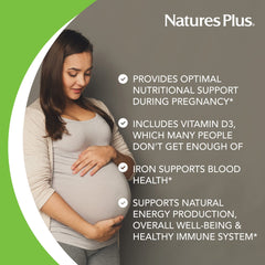 Vegetarian prenatal multivitamin formula from Natures Plus Ultra Prenatal