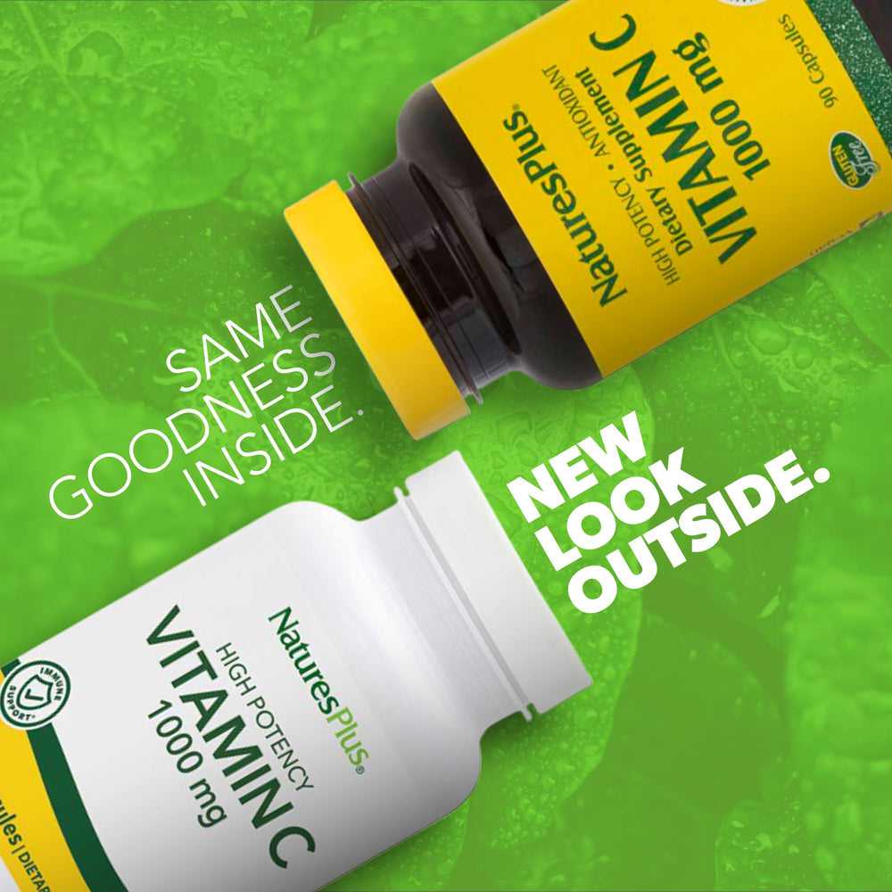 Vitamin C supplement with 100 mg rose hips