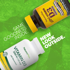 Vitamin D3 with 25 mg Trans-Resveratrol antioxidant