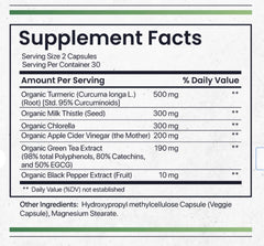 Nature's Pure Blend Active Detox turmeric powder shows curcumin with pepper for absorption