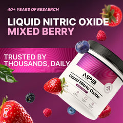 Athlete using Nature's Pure Blend for improved pre-workout pumps.
