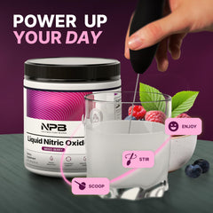 Nature's Pure Blend label shows no artificial ingredients.