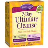 Nature's Secret 7 Day Ultimate Cleanse bottle front promoting daily wellness support.