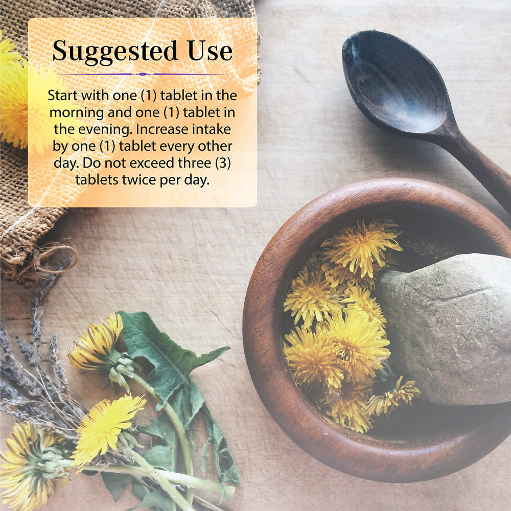 Herbal detox and digestion imagery with natural plants