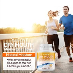 XyliDENT orange flavor dry mouth tablets – 100 count per pack