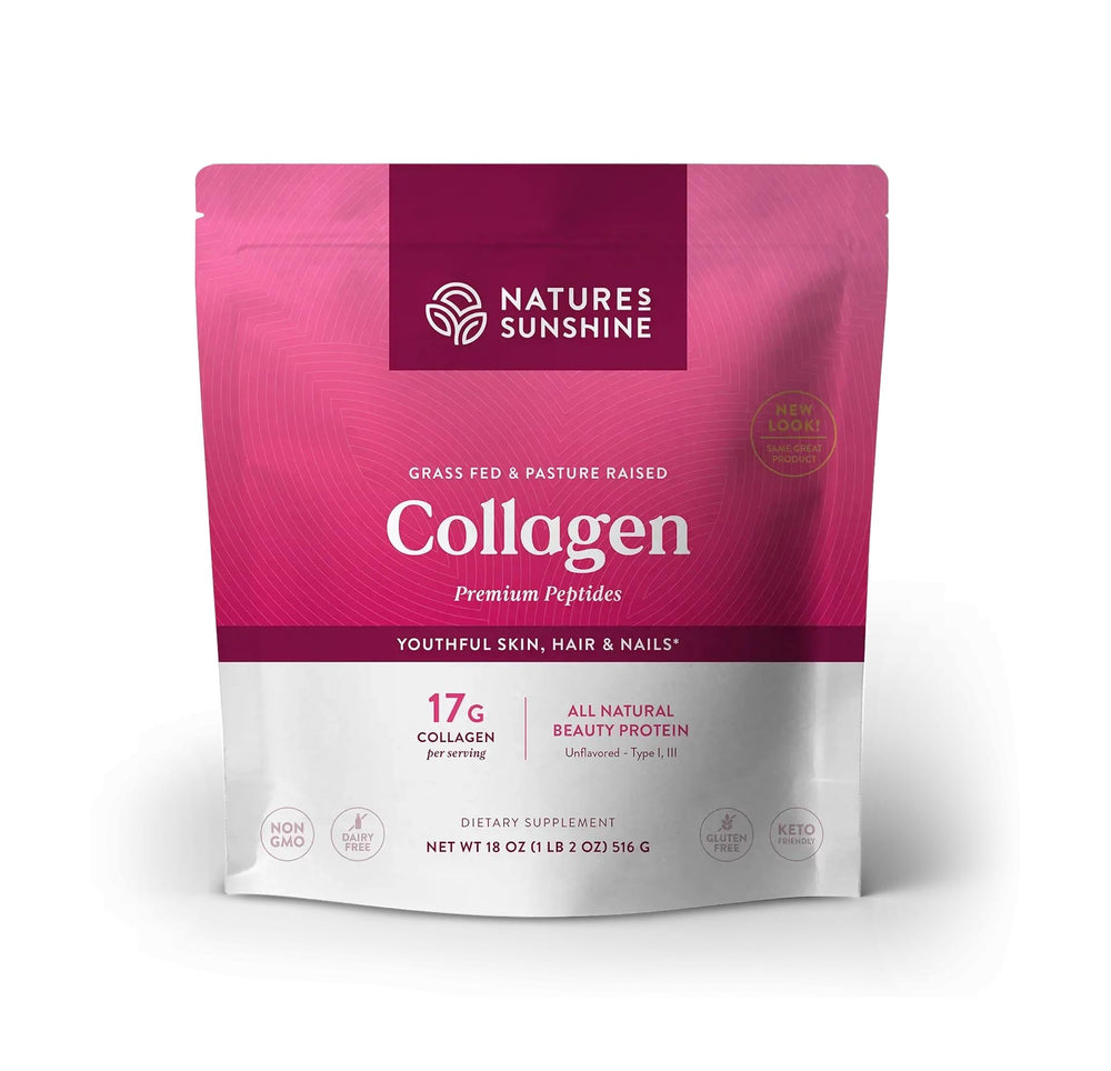 Nature's Sunshine Collagen Powder 18 oz bottle