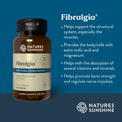 Product packaging for Nature's Sunshine Fibralgia showing branding