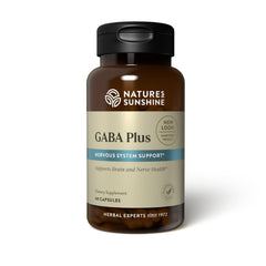 Nature's Sunshine GABA Plus bottle with 60 capsules