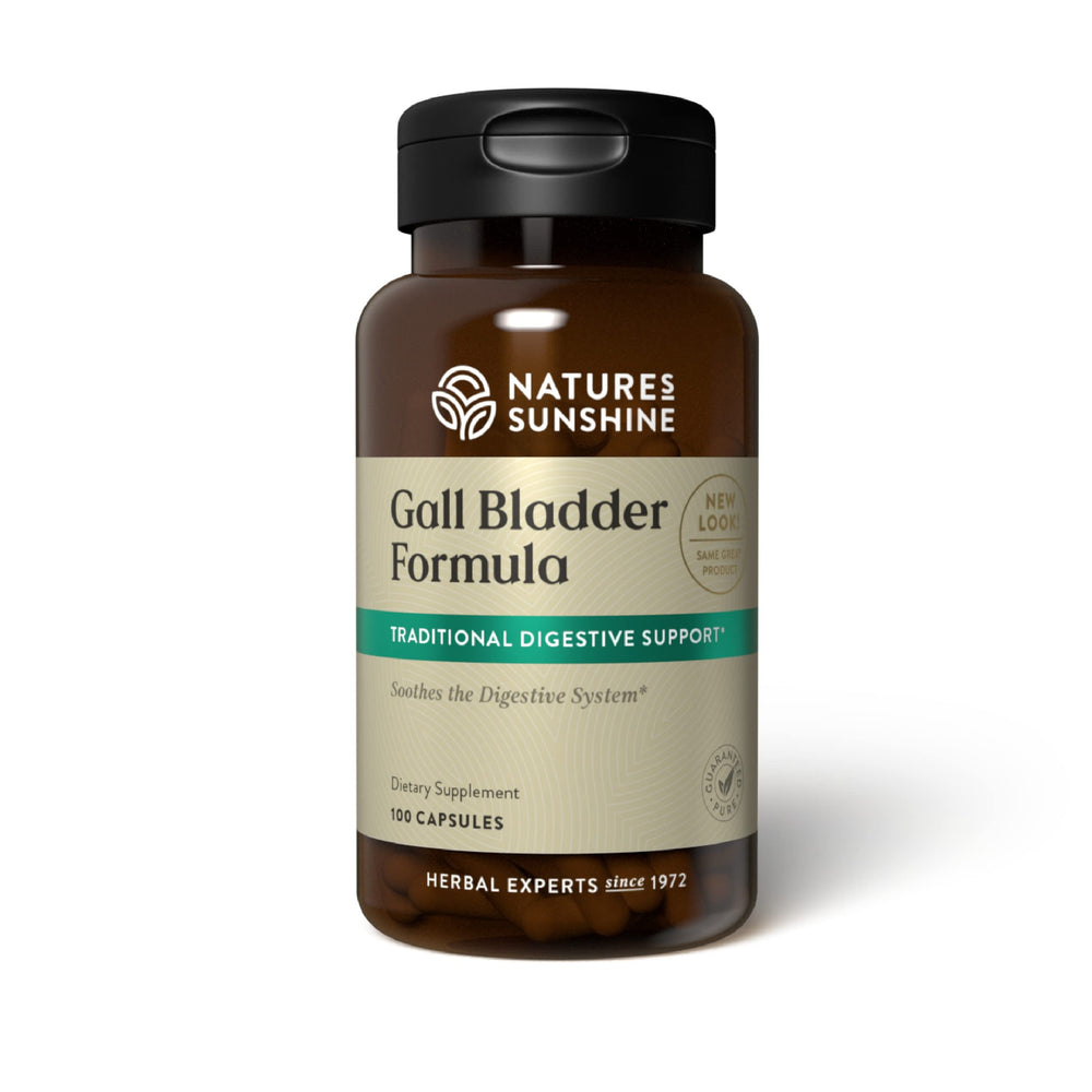 Nature's Sunshine Gall Bladder Formula bottle front view