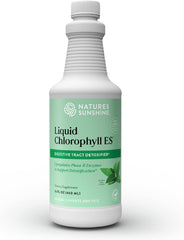 Nature's Sunshine Liquid Chlorophyll Extra Strength bottle front view