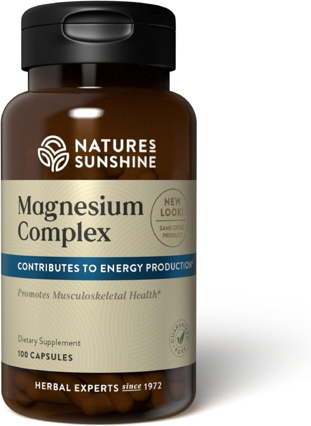 Nature’s Sunshine Magnesium Complex bottle label