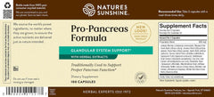 Kosher certified packaging for Nature's Sunshine Pro-Pancreas