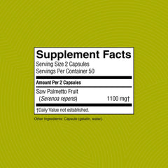 Graphic illustrating prostate health supported by Saw Palmetto