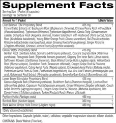 Nature's Sunshine Tiao He bottle and recommended usage scene for cleansing routine.