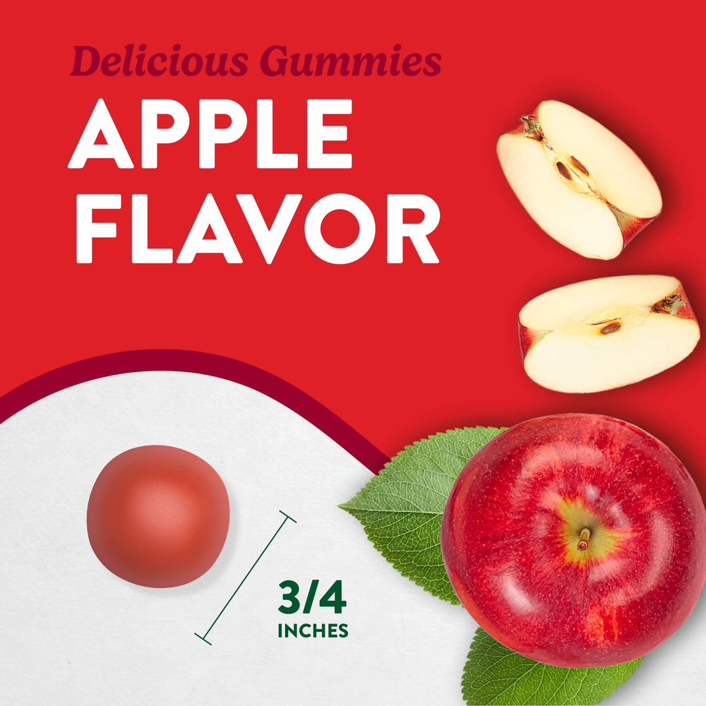 Nature's Truth gummy in hand for scale, single serving size clarity