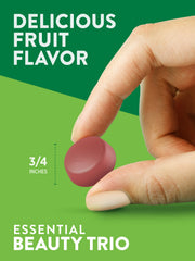Vegan, Non-GMO, Gluten Free icons on Nature's Truth packaging