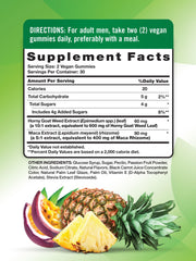 Packaging image of Nature's Truth Horny Goat Weed Gummies