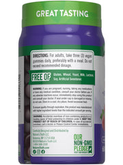 Nature's Truth grape-flavored iron gummies with zinc and B vitamins