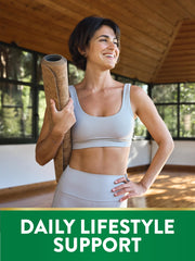 One vegan coated tablet representing daily dosage