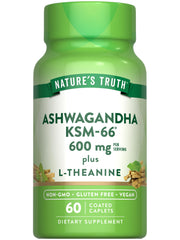 Nature's Truth KSM-66 Ashwagandha 60 caplets packaging