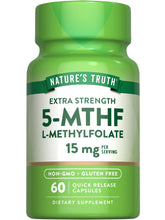 Nature's Truth L-Methylfolate 15mg bottle front