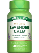 Nature's Truth Lavender Calm Softgels bottle 50 count