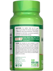 Nighttime routine with Melatonin softgel before bed