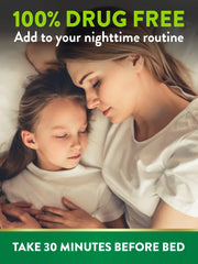 Serving size and dosage information for melatonin gummies (1 mg).