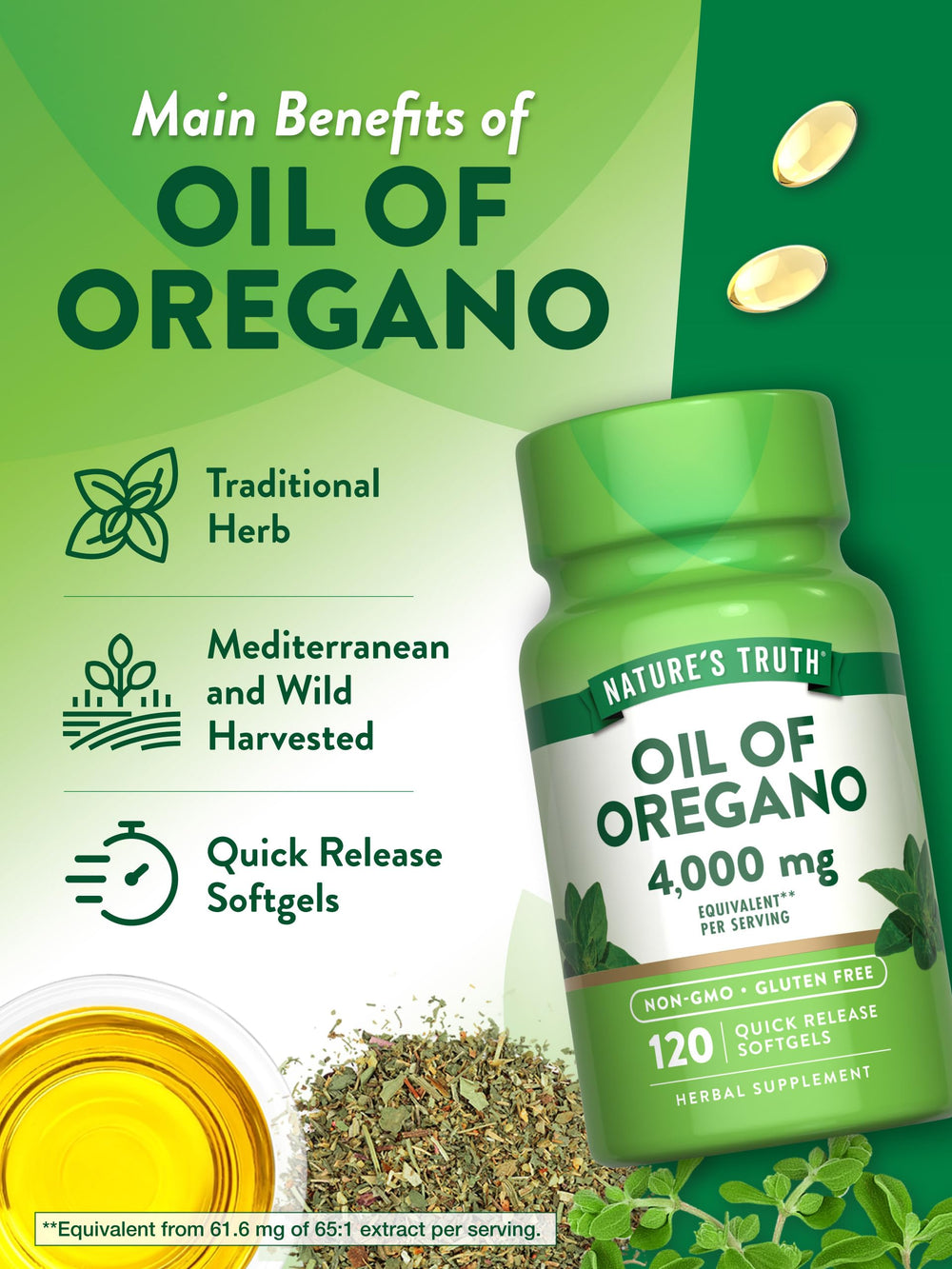Non-GMO and gluten-free icons on packaging