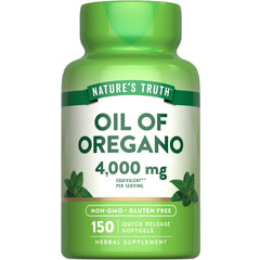 Nature's Truth Oil of Oregano Softgels packaging front