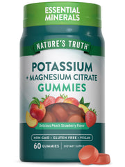 Nature's Truth Potassium Magnesium Citrate Gummies bottle – 60 count