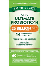 Nature's Truth Probiotics 25B CFU 60 capsules hero image