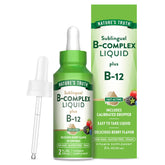 Nature's Truth Sublingual B Complex Berry Flavor bottle 2 oz
